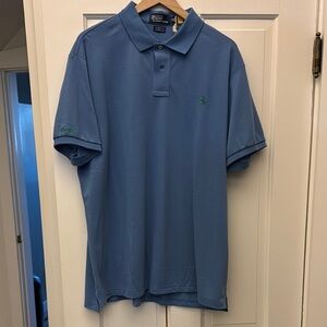 Polo by Ralph Lauren Men's Blue Polo Shirt